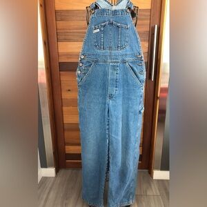 Women's Classic Blue Denim Overalls
